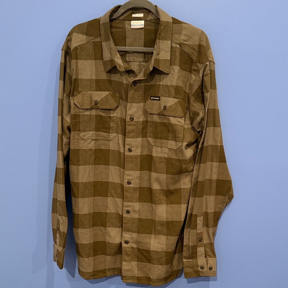 Columbia Flannel Plaid Shirt